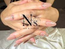 エヌエス ネイルアンドアイブロウ(Ns)/シンプルネイル☆