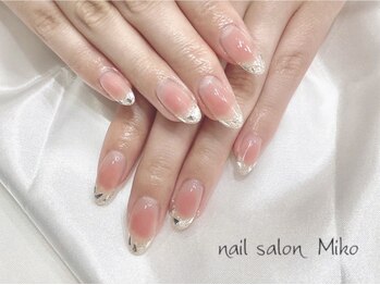ミコ(Miko)の写真/【美爪オフィスネイル◎】ワンカラー 初回¥4,980／ジェルオフ代込み★大人可愛いカラーでテンションUP♪