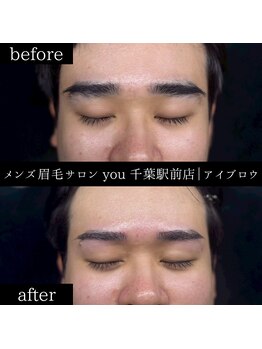ユー 千葉駅前店(you)/メンズ眉毛/メンズ眉/千葉駅
