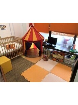 お子様同伴OKのサロン