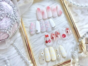 ノワ 横浜(Noix)の写真/トレンドに合わせた色変え自由の定額デザイン3コース♪自爪を削らないパラジェル×フィルイン技術で育爪◎