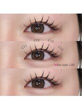 アイビューティーニコル 和歌山市店(eye beauty nicol)/Cカールデザイン/120本