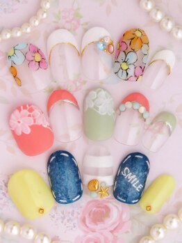 アフロディーテ(Aphrodite)/春夏ネイル☆