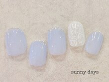 サニーデイズ ネイルアンドビューティー 曙橋店(SunnyDays Nail&Beauty)/シンプル　初回￥7500 オフ無料