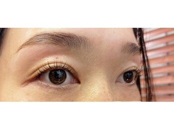アイラッシュサロン ナチュレ 新河岸店(NATURE)/パリジェンヌ+ハリウッドブロウ