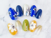 モアニヒロオ 広尾駅前店(MOANI Hiroo)/持ち込みも可☆フラワーネイル