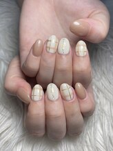 インプレス 鶴見店(Impress)/チェックネイル