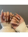 ベローアイラッシュ 三条店(Bello eyelash) 毎月のモチベのネイル♪常に何か大きいパーツが付いてます^ ^