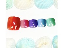 ラヴィネイル 四条烏丸店 メリー(La Vie Nail merry)/2024年夏フット