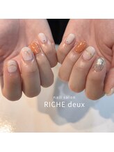 リッシュ ドゥ(RICHE deux)/落書きリボンネイル！