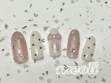 ミオリィ(meoli)/ワンカラー &nbsp;+ぷっくりアート