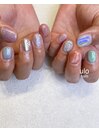 カラフルクリアネイル