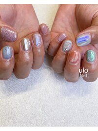 カラフルクリアネイル
