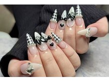 モアネイル 新宿/ワンホンネイル/持ち込み/新宿