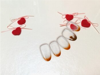 FAST NAIL 荻窪駅前店【パラジェル/ジェルネイル専門/定額/マグネット/フットネイル】/オーロラ ミラー 【11613】