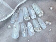 シェリーネイル(cherie nail)/ブライダルオーダーチップ¥12000