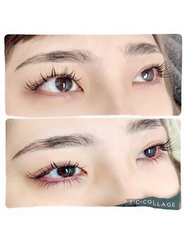 ラ ムーン アイラッシュアンドヘアメイク(La.Moon)/LED下マツエク