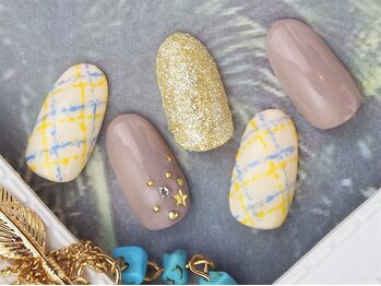 ネイルズガッシュ 大森駅前店(NAILs GUSH)/*Sprigツイード*