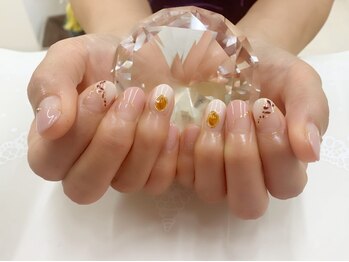 プルミエ ネイル(Premier Nail)/ちょこっとアニマル柄★秋ネイル