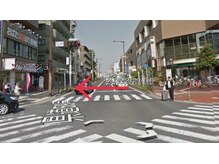 エクラン 小幡店(ecrin)/*駅からの道のり2