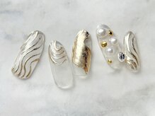 ターラ(Tara)/ニュアンスミラーネイル