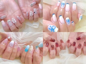 ナイスネイル 高槻店/持ち込みデザインコース