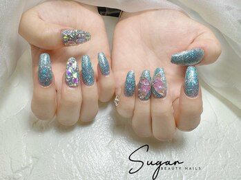 シュガービューティーネイルズ(Sugar Beauty Nails)/チョウチョウネイルデザイン