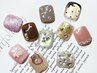 【FOOTジェル】選べるデザイン！親指アートコース ¥5500【新規オフ無料】