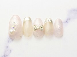 きらきらリボンネイル初回￥7500
