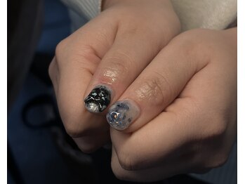 エニデイ(ANY DAY)の写真/【ショートNail派さんも大満足!】お洒落は指先から。個性派ニュアンス-トレンドまで幅広く対応◎!
