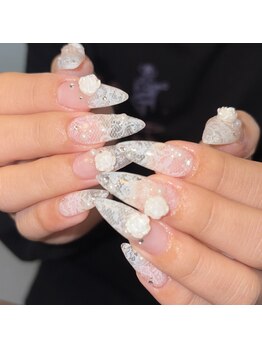ウニ ネイル(uni nail)の写真/丁寧なフォルム形成で仕上がり妥協なし！話題のトレンドデザインも完全再現☆圧倒的な可愛さを実現します♪