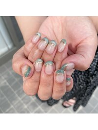 マグネットフレンチネイル