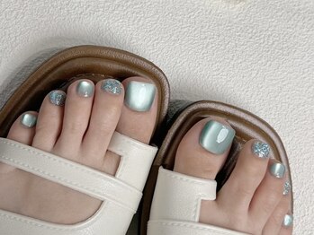 シーシーネイルサロン 池袋(C.C.Nail salon)/可愛いフットネイル