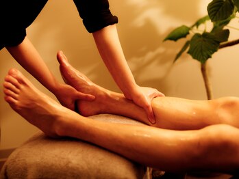 きりんの寝処/ふくらはぎまで入念ケア