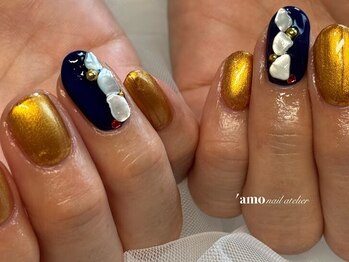 アモネイルアトリエ('amo nail atelier)/観戦ネイル!