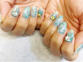 ムー(muu.)/海ネイル
