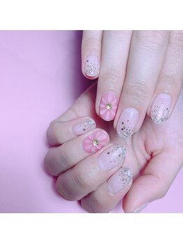 glitter×flower