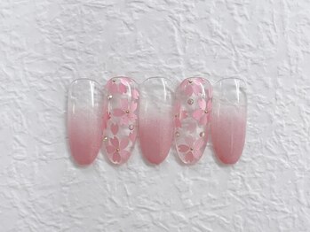 ネイルバイスターリー 川口(NAIL by STARry)/桜ネイル