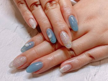 アンジュネイル(Angenail)/大人水色