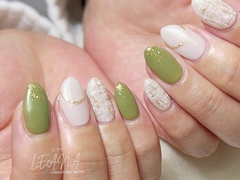 レアナ(LEANA)/ツイードネイル