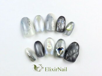 エリクサーネイル 池袋(Elixir Nail)/定額cやり放題/クーポン使用