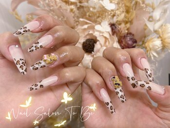 ネイルサロン トゥービー 御徒町上野(To Be)/ヒョウ柄ネイル