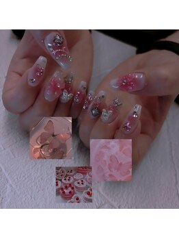 ルーミー アンド コー(Roomy&co.)/蝶々ネイル