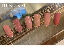 ティンクネイル 麻布十番店(THINK NAIL)/【麻布】シアーピンクネイル