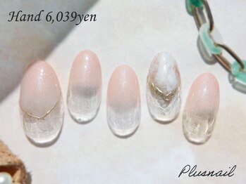 プラスネイル 北千住東口店(PLUS NAIL)/【3020】定額6,039円もやもや