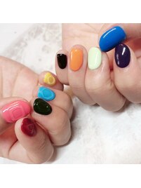 カラフルネイル