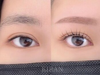 キラン(KIRAN)の写真/《夏休み!可愛い耳つぼジュエリーで女子力UP♪》絶景の非日常空間で眉毛&目元を華やかに整えませんか？