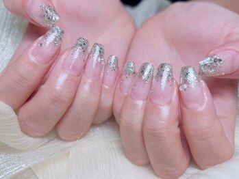 ラメグラデーション