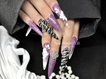 サンサンイチ 関内店(331)/2026年度成人式ネイル5