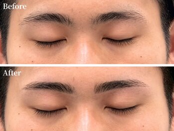 ブラウン 北千住店(BROWNE)の写真/【メンズ眉毛デビュー応援】アイブロウ専門店◎骨格に基づいた「似合わせ眉毛」をご提案します